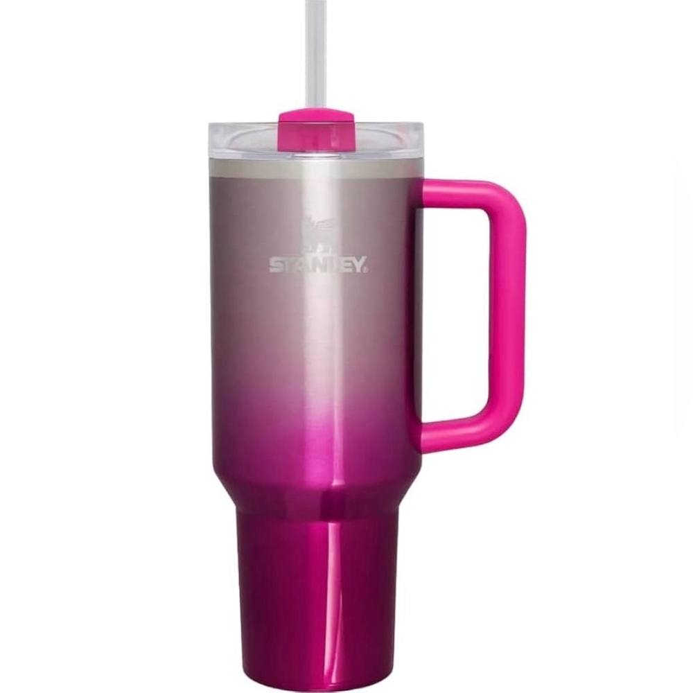 Stanley 30oz Flowstate Pink Gradient Camelia Tumbler